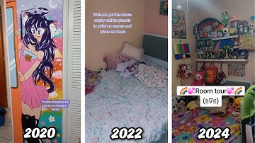 ⋆˚࿔  My evolution of my room through the years 2020,2022,2024 // ROOM TOURS ⋆˚࿔