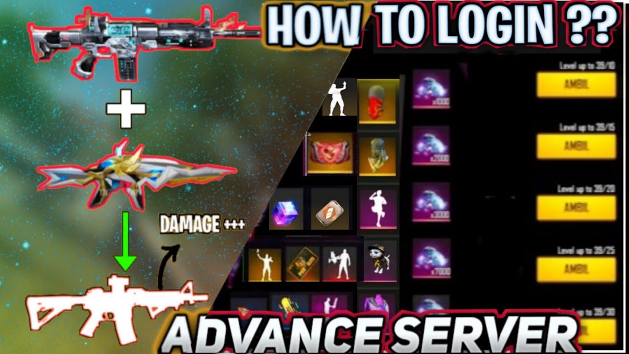 how to open free fire advance server without activation code || Freefire events 