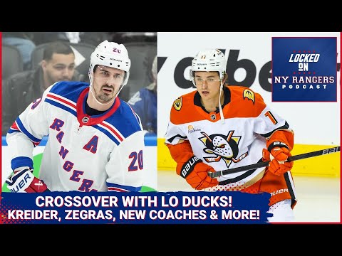 Rangers and Ducks SHAKE UP NHL with Chris Kreider Trade | Trevor Zegras Trade BLINDSIDES Ducks Fans