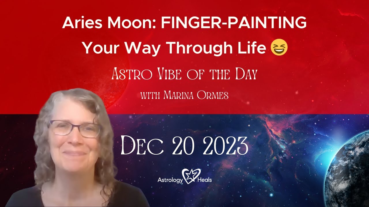 Just Do It: Finger-Painting Your Way Through Life // Astro Vibe for Wed ...