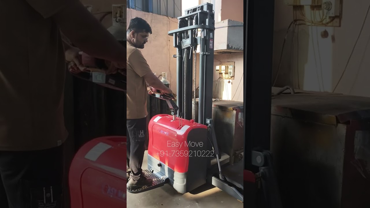 Electric Stacker by EASYMOVE | Smooth Lifting & High Performance | Industrial Material Handling