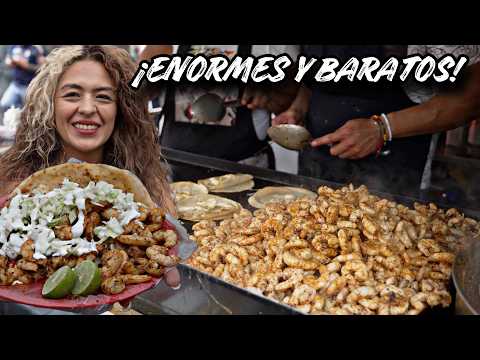 ¡¡Los MEJORES TACOS de CAMARÓN que he PROBADO!! - Crudeo Time
