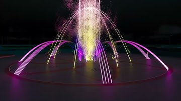 Nhạc nước quảng trường Phan Ngọc Hiển Cà Mau