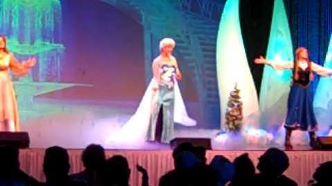 Frozen Sing-a-long Let it Go snow ~ finale