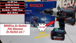 Boschun En Güçlüsü Gsb 18-150 C İnceleme - 150 Nm - Biturbo -