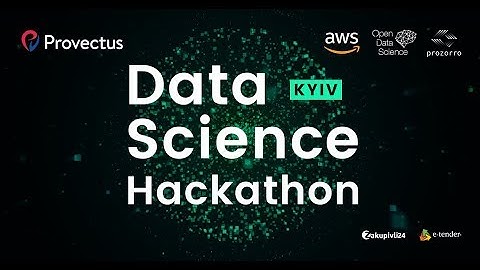 The first Data Science Hackathon in Ukraine