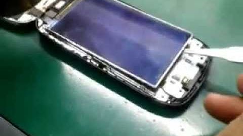 How to Remove lcd Nokia C7