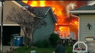 Man Survives Fiery Inferno Caused By Plane Crash Into His Home
