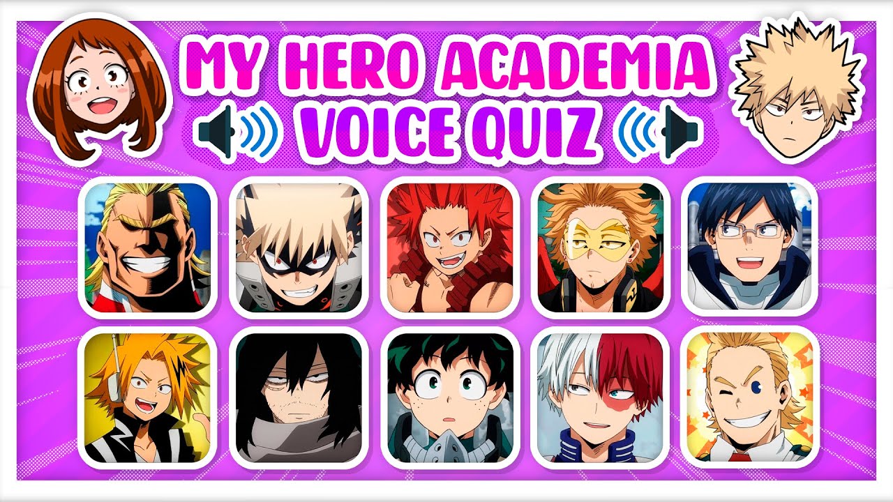 Which MY HERO ACADEMIA Character Are You? - Ultimate Anime Quiz 