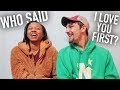 SAYING 'I LOVE YOU' FOR THE FIRST TIME: who said it first?