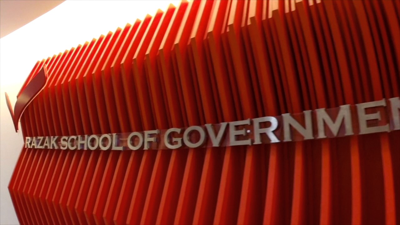 Peter Morgan at the Razak School of Government Leadership Forum