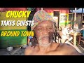  freelance chucky takes guests to the most popular bar in port antonio