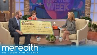 Adoption Surprise For Two Cancer Survivors | The Meredith Vieira Show