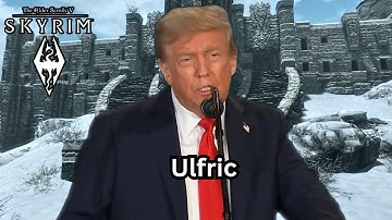 Ulfric after attending the Skyrim peace summit