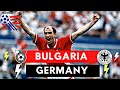 Bulgaria vs Germany 2-1 All Goals & Highlights ( 1994 World Cup )