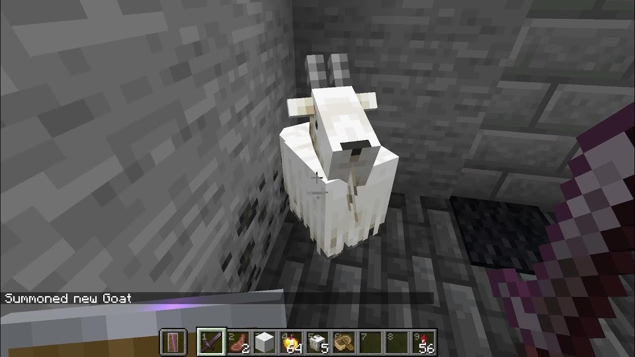 How To Get A Screaming Goat In Minecraft Screaming Goat in Minecraft? - YouTube