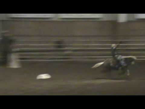 Dawson's first Bareback Pony at Fort Scott KJBA ro...