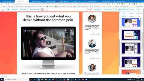 Builderall Cheetah Builder NEW responsive website builder Part 2  - Build website