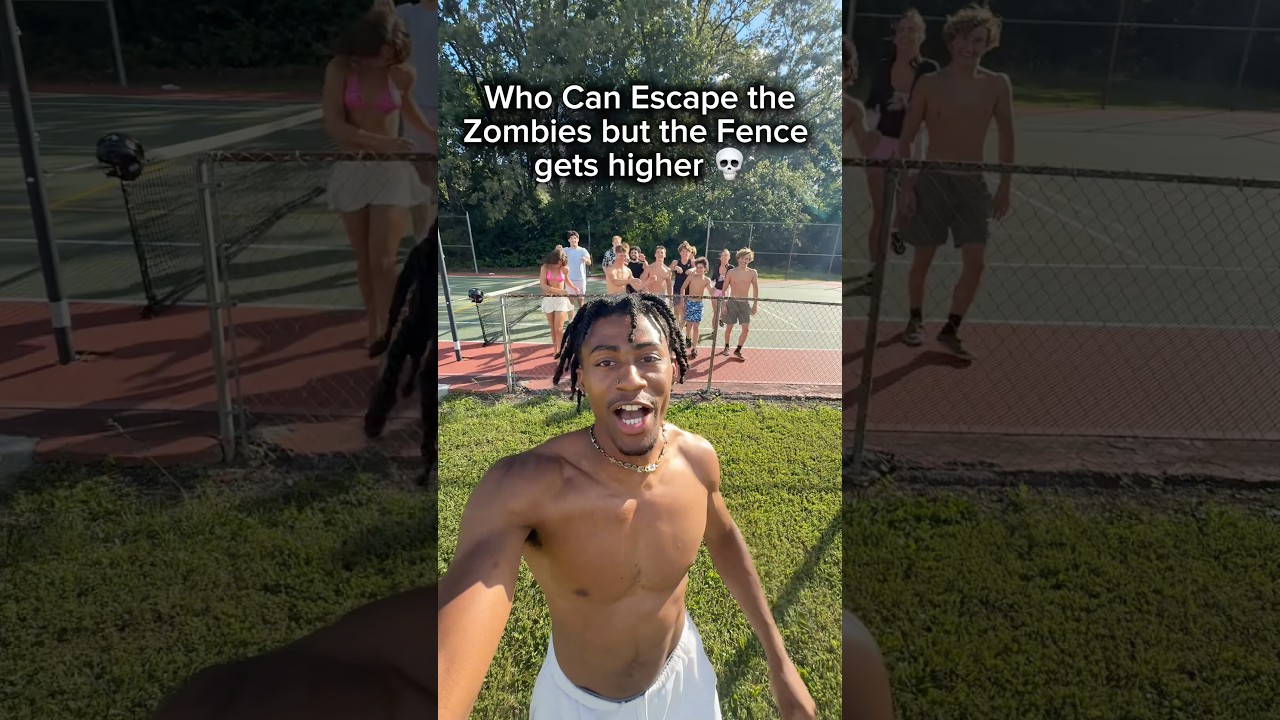 Who can Escape the Zombies but the Fence gets Higher 💀