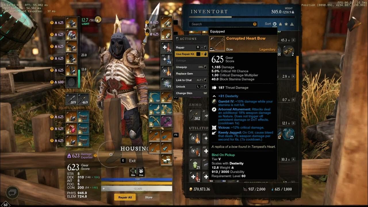 The Ultimate BIS Bow/Spear PvP Gear Guide, Build & Explanation 2022