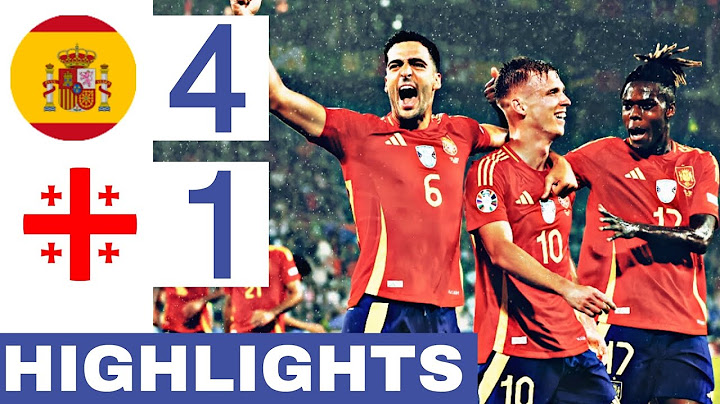 Spain vs Georgia (4-1) Extended HIGHLIGHTS| EURO 2024 Round of 16