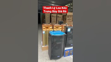 🔥Xả Kho thanh lý loa kéo trưng bày giá rẻ chỉ 999k có ngay 1 loa 2 tấc 1 mic hát karaoke nghe nhạc