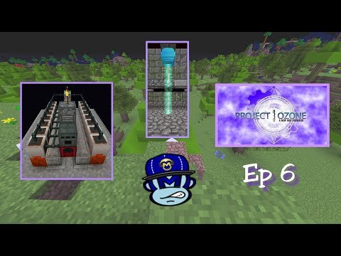 ProjectOzone3 Ep 6 Portal To Landia - Ender IO - RF Builder