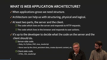 Web Application Architecture