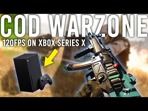 Call Of Duty Warzone Running At 120FPS On Xbox Series X!