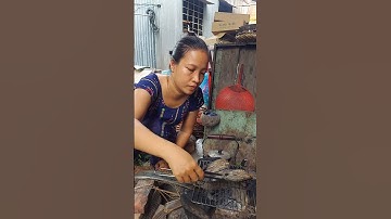 khô cá sặc bổi ăn cơm nguội ngon he m.n #shorts .