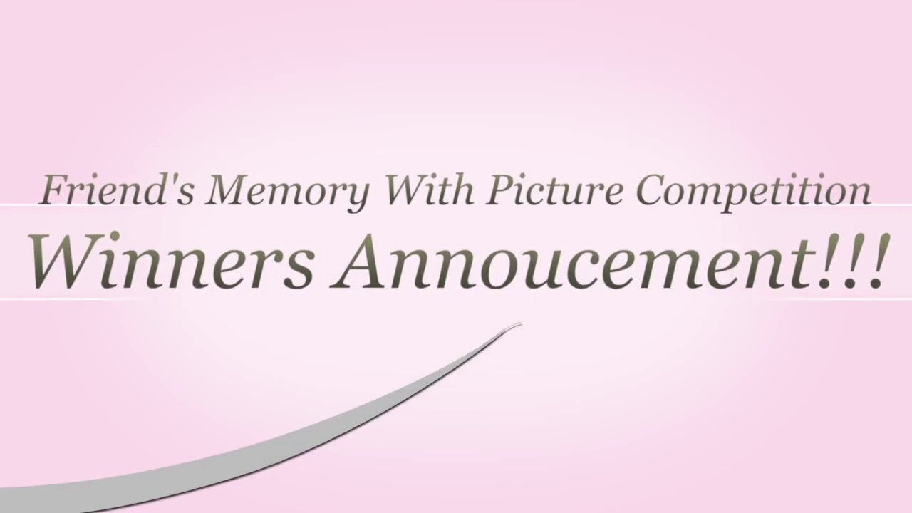 Friend's Memory Picture Competition