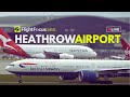 Heathrow airport live  tuesday 23rd april 2024