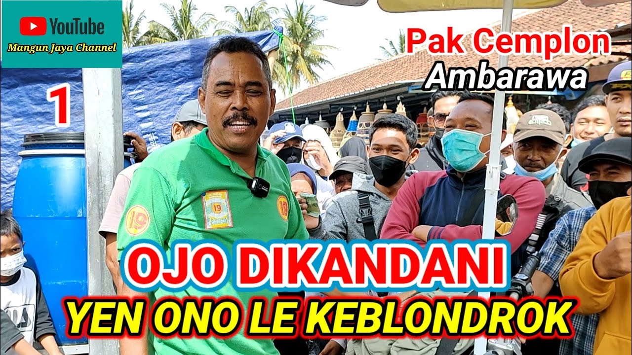 OJO DIKANDANI YEN ONO LE KEBLONDROK