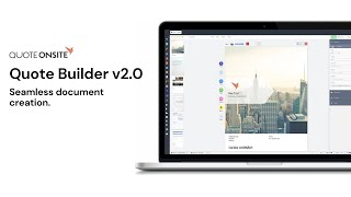 QuoteOnSite - Quote Builder Introduction