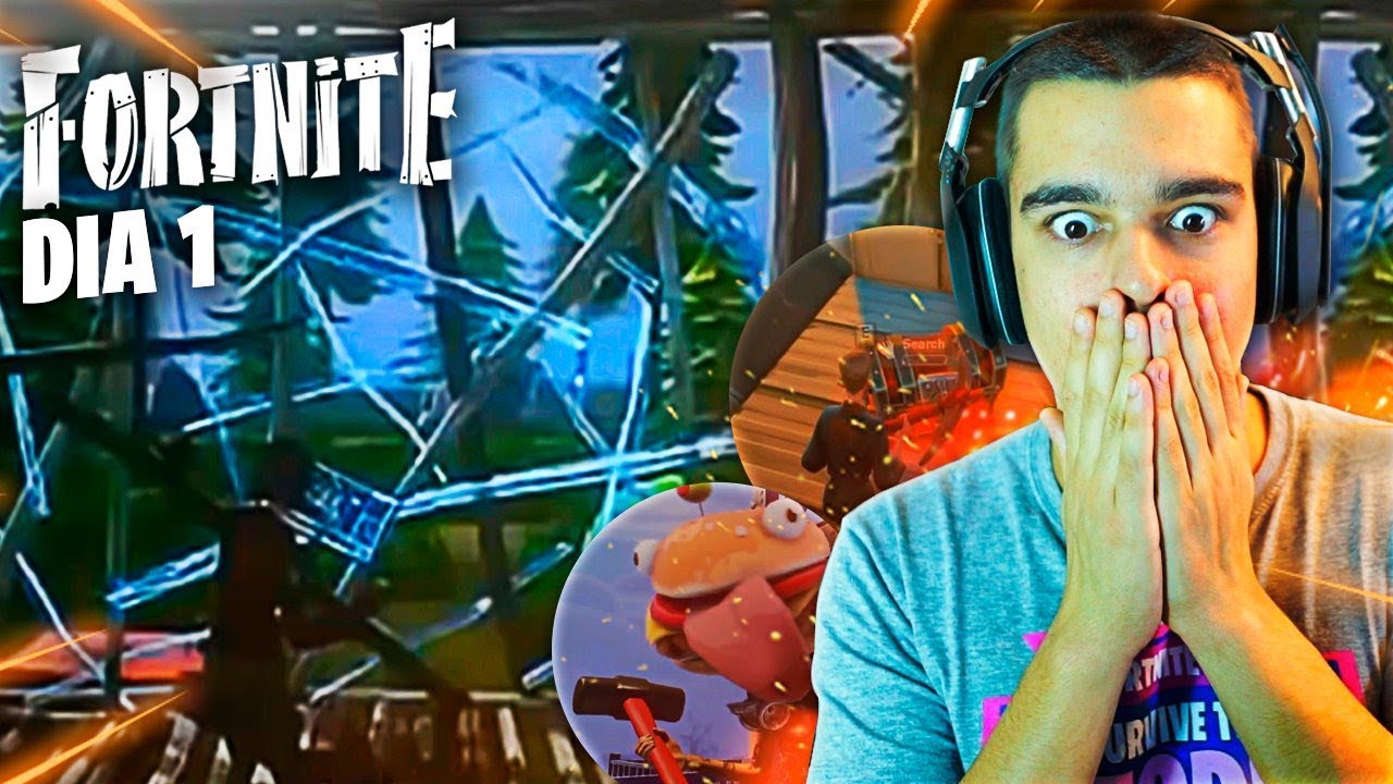 Así era FORTNITE el DÍA que SALIÓ... Reaccionando - AlphaSniper97 alphasniper mixer