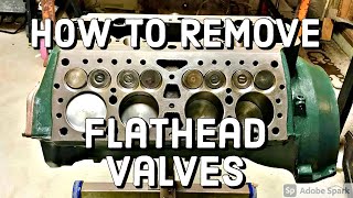 How to Remove Ford Flathead Valves