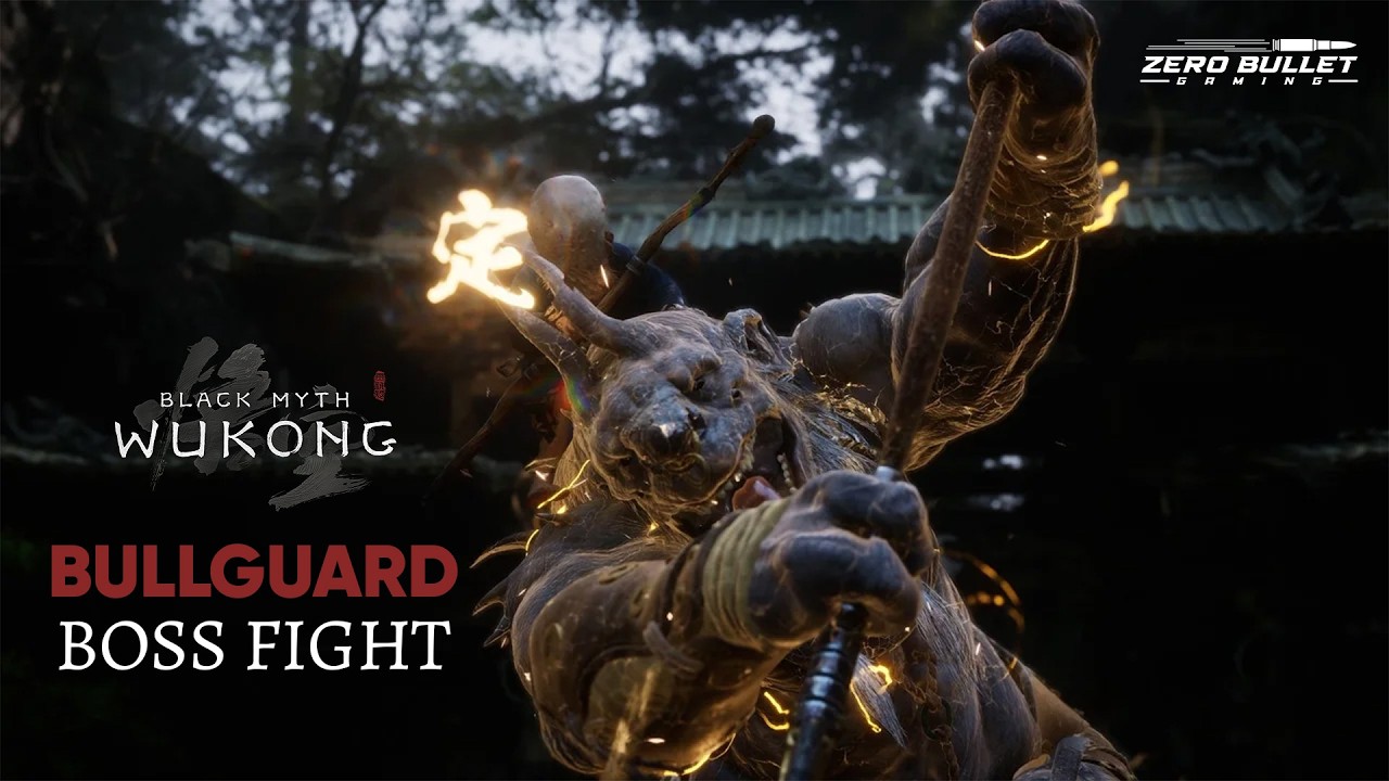 Black Myth Wukong : BullGuard Boss Fight Gameplay #lgv #wukonggame ...