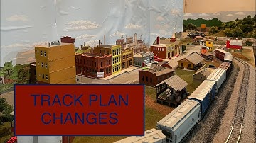 Track Plan Changes - Need Your Input! #modeltrains #modelrailroad #hoscale #trains #modelrailways