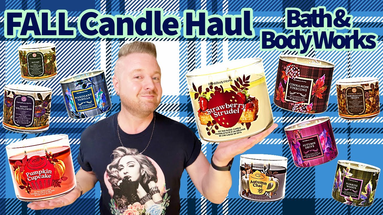 FALL Candle Haul - Bath & Body Works