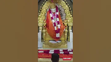 08/06/22 Today Shree Shirdi Sai Baba Darshan श्री शिर्डी साईंबाबा दर्शन | आजचे श्री साई दर्शन Shorts