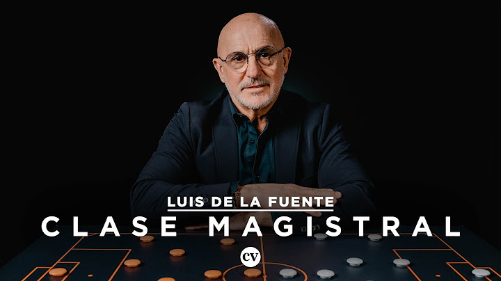 Luis de la Fuente, Clase Magistral - Final Eurocopa 2024, España, Inglaterra