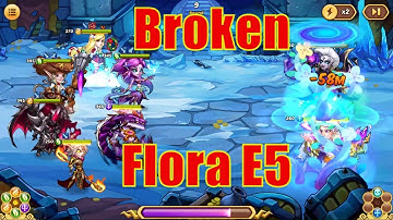 Idle Heroes Official | Flora E5 + Broken Spaces | Kim Cuong