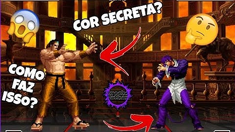 COMO MUDAR AS CORES DOS SEUS PERSONAGENS NA KOF 2002 UM (STEAM) 😱😳