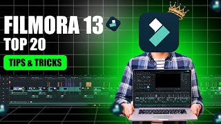 Filmora 13: 20 Tips and Tricks Pro Editors Use! (Editing Hacks)