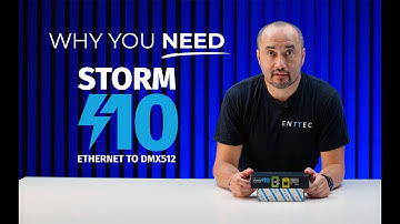 Why you NEED the STORM10: DMX universes explained & simplified
