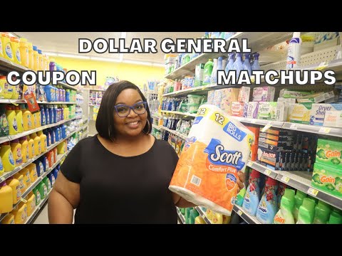 DOLLAR GENERAL COUPON MATCHUPS | FREE STUFF |CHEAP STUFF | BUDGET BOSS COUPONS