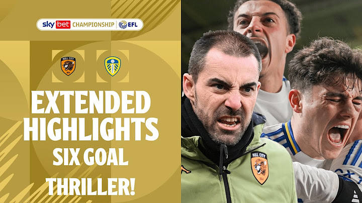 SIX GOAL THRILLER! | Hull City v Leeds United extended highlights