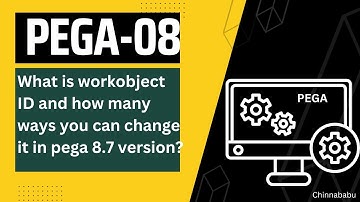 what is Workobject ID and how Many Ways you can change it in pega 8.7 Version | 8.7 version | Pega.