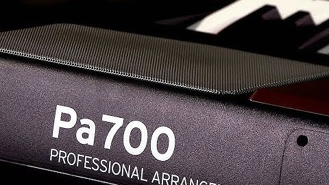 Korg Pa700 Arranger Keyboard - Demo with Frank Tedesco