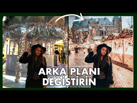 Telefondan Fotoğraf Arka Plan Değiştirme📱ÜCRETSİZ